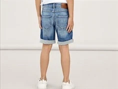 Name It medium blue denim shorts